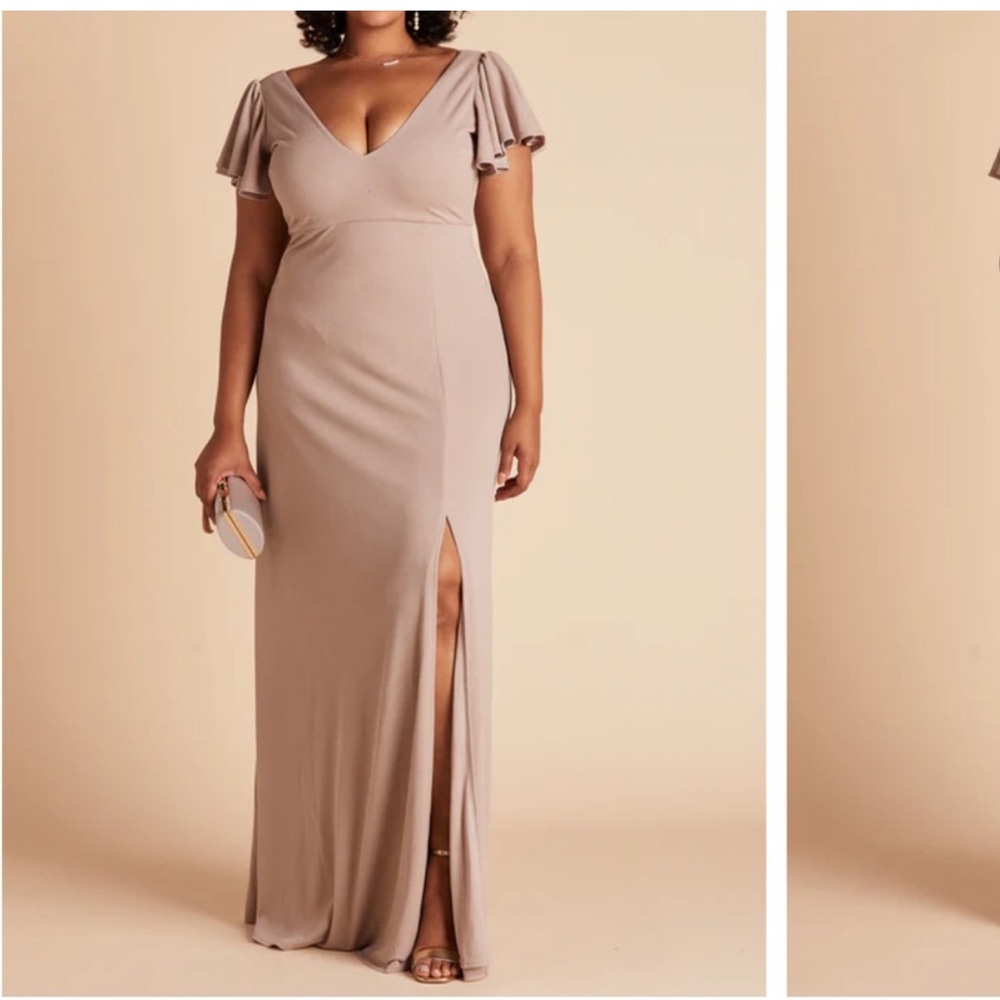 Birdy Grey Taupe Maxi Dress